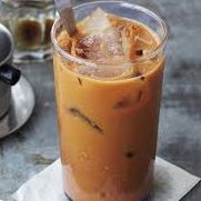 A picture of Vietnamese iced coffee (Vietnam).