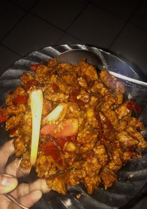 Foto resep Tempe orek pedas manis