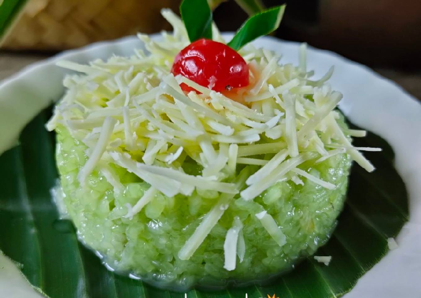 Ketan Pandan Susu Keju (562)