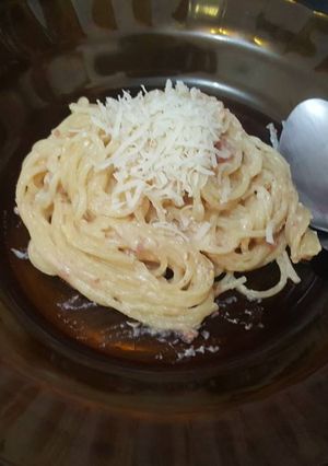 Foto resep Spaghetti carbonara