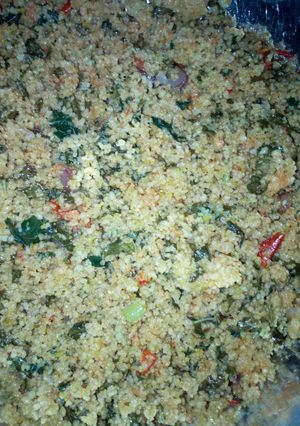 A picture of Dambun couscous.