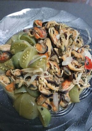 Foto resep Tumis kerang hijau simpel