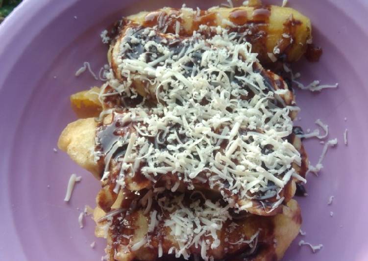 Pisang Coklat Keju