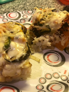 Una foto de Pastel de arroz y vegetales