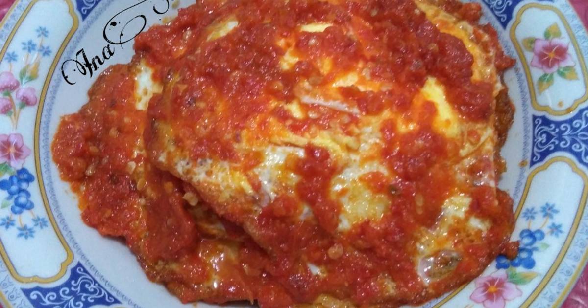 Resep Telor Ceplok Balado oleh Dapur Omih - Cookpad