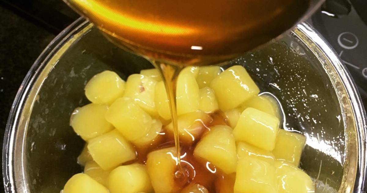 Những nguyên liệu cần chuẩn bị để làm trân châu khoai lang vàng là gì?

