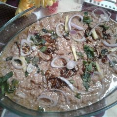 A picture of Seekh qeema.