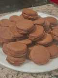 Alfajores de chocolate