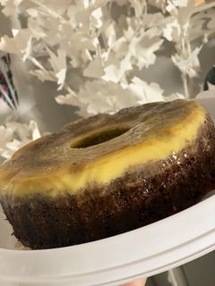 صورة لوصفة كيكة قدرة قادر بطريقة سهله🥮