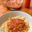 Spaghetti Bolognese (Homemade Sauce)