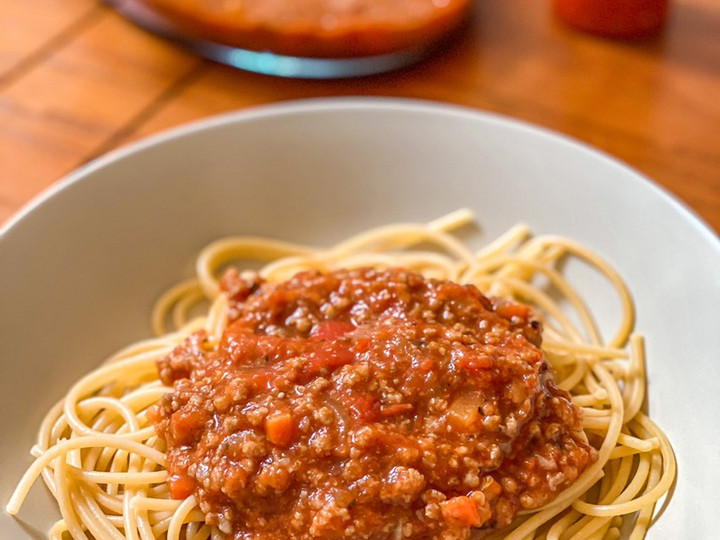 Anti Ribet, Bikin Spaghetti Bolognese (Homemade Sauce) Enak