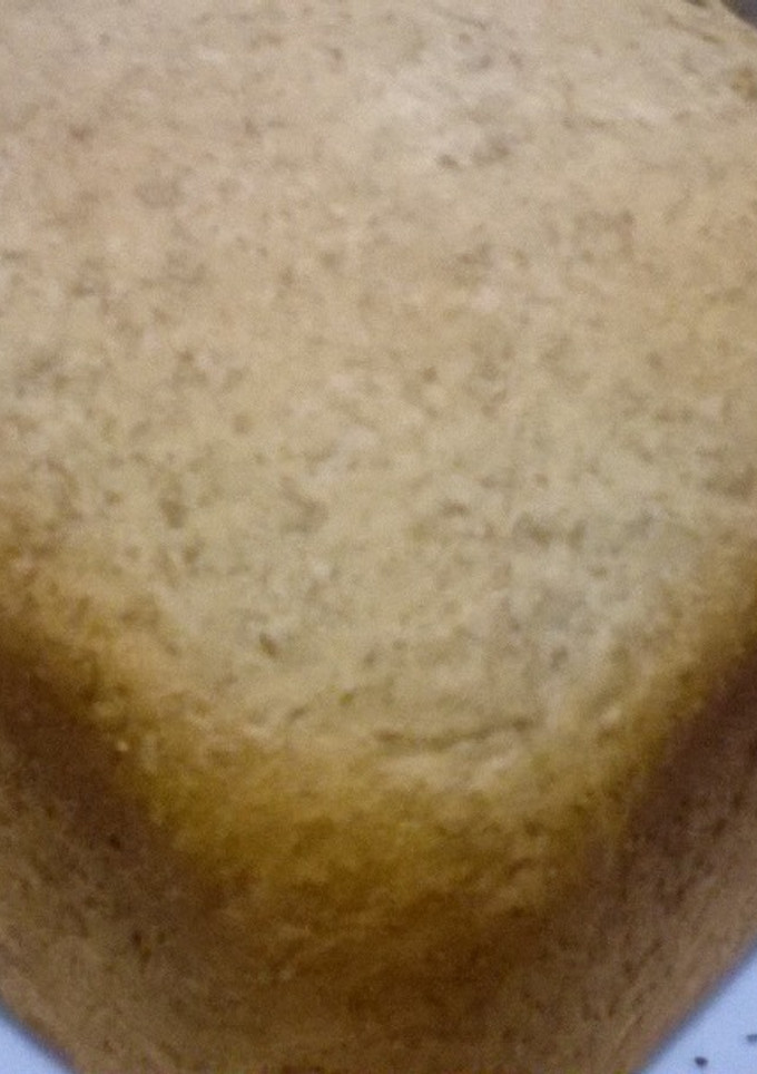 Una foto de Pan con yogourt a 2 harinas y salvado de trigo (para máquina pan)