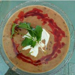 A picture of Dal Makhni.