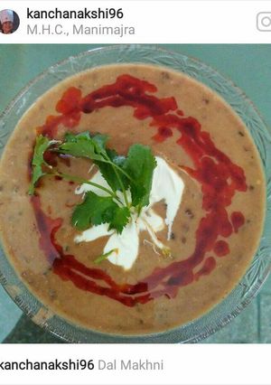 A picture of Dal Makhni.