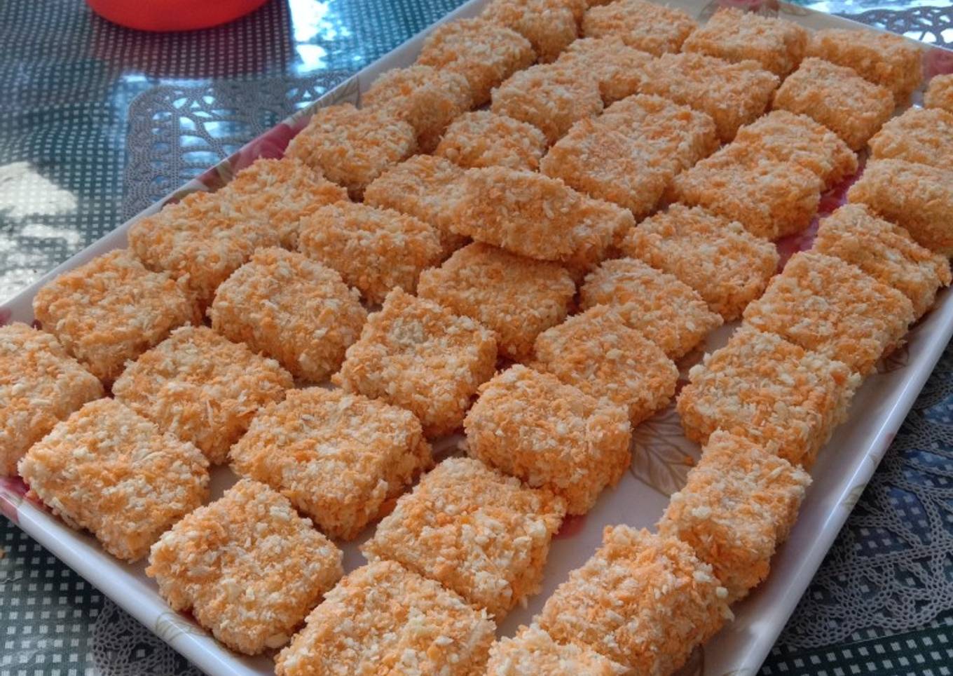 Nugget ayam homemade #stokcamilan #stokkulkas