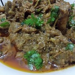 A picture of Deer Meat Karahi.