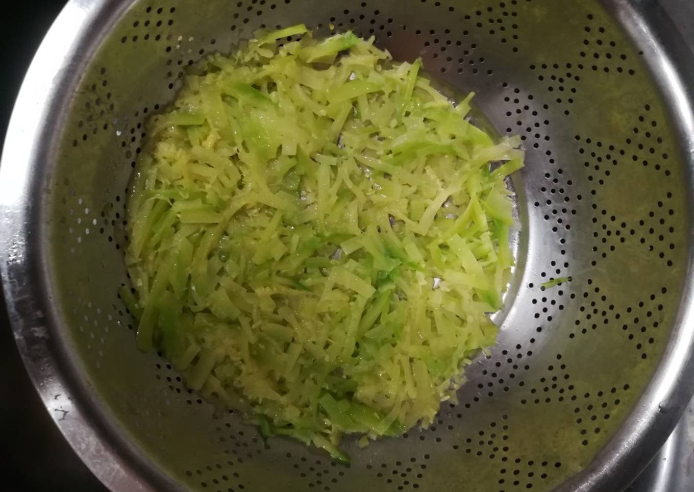 Espaguetis de calabacín