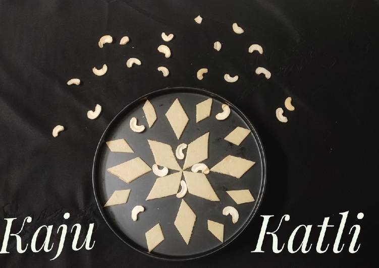 Simple Way to Prepare Favorite Kaju Katli (Cashew Burfi)