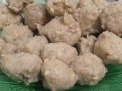 Gambar bakso sapi takaran sendok