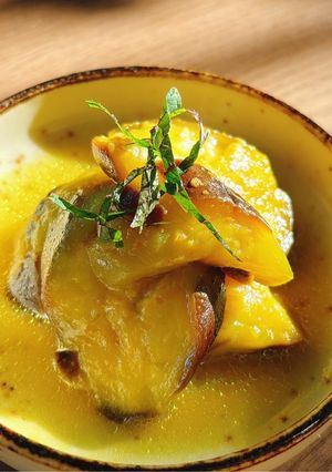 Hình của món Cà tím om tương miso.