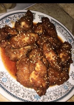 صورة لوصفة اجنحه الدجاج الصيني علي طريقتي ✅🍗