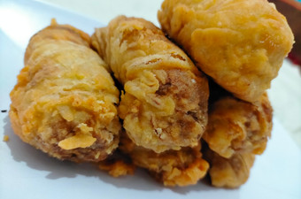 Resep Sawi Gulung Ayam Tepung Bahan Sederhana