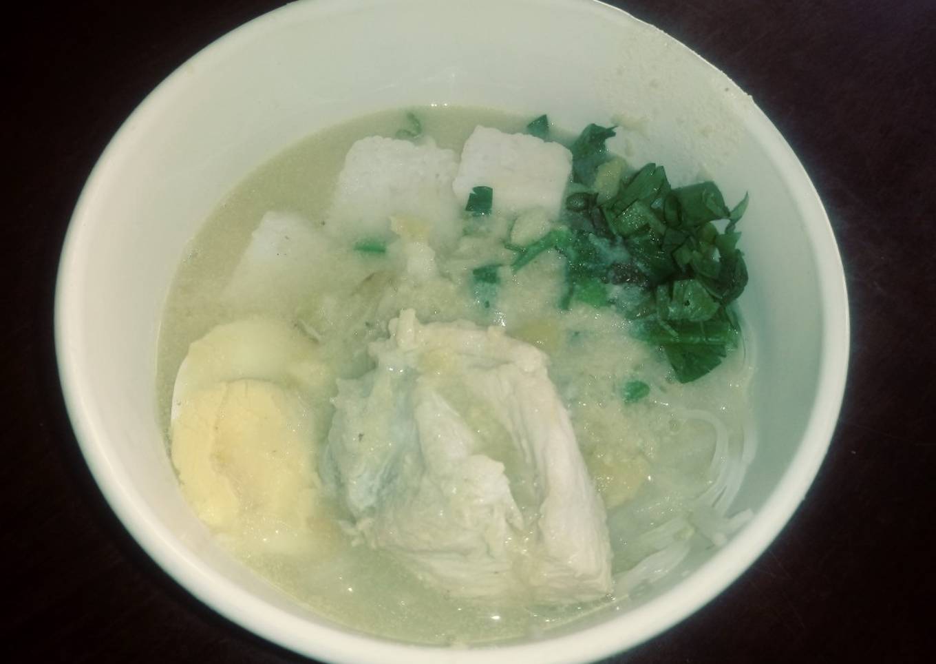 129. Soto Banjar nya Bunda OpiBun.....guriiih...enak bangettt