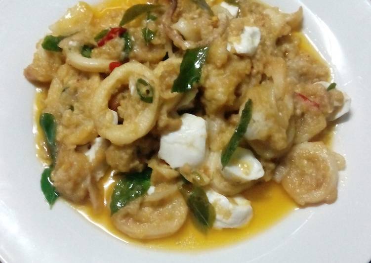 Langkah Mudah untuk mengolah CUMI masak telur asin..  Resep Ala&#34;… yulieA&#39;lik Lezat