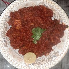 A picture of Chicken sukka (Mangalorean special).