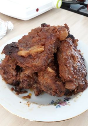 Oldalas a pácban recept fotója