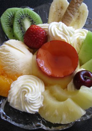 A picture of Creme Caramel à La Mode.