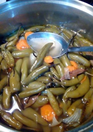 Una foto de Chiles en vinagre