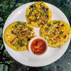 A picture of Foxtail Millet Uttapam.