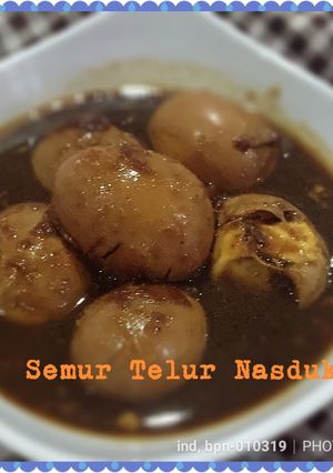 Foto resep Telur Semur ala Nasduk