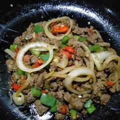 รูปของ Oseng daging with paprika