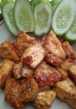 Foto resep Tahu tempe pedes
