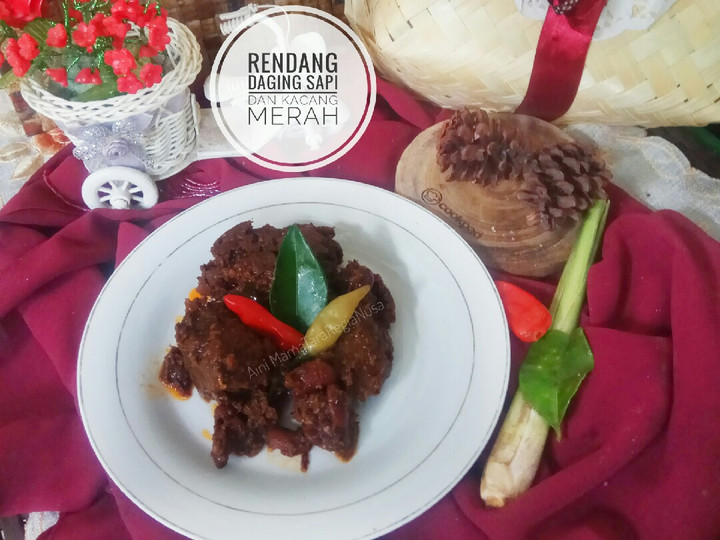 Anti Ribet, Bikin Rendang Daging Sapi dan Kacang Merah Yang Mudah