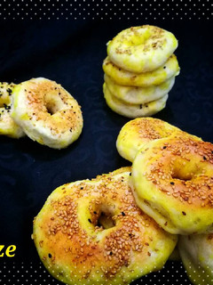عکسی از دستور نان بیگل
