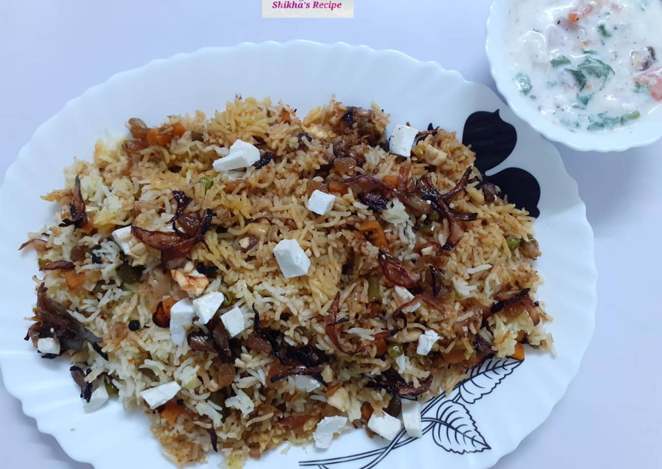 Veg paneer biryani