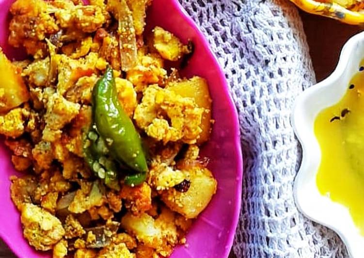 Recipe of Homemade Fish Egg Bhurji