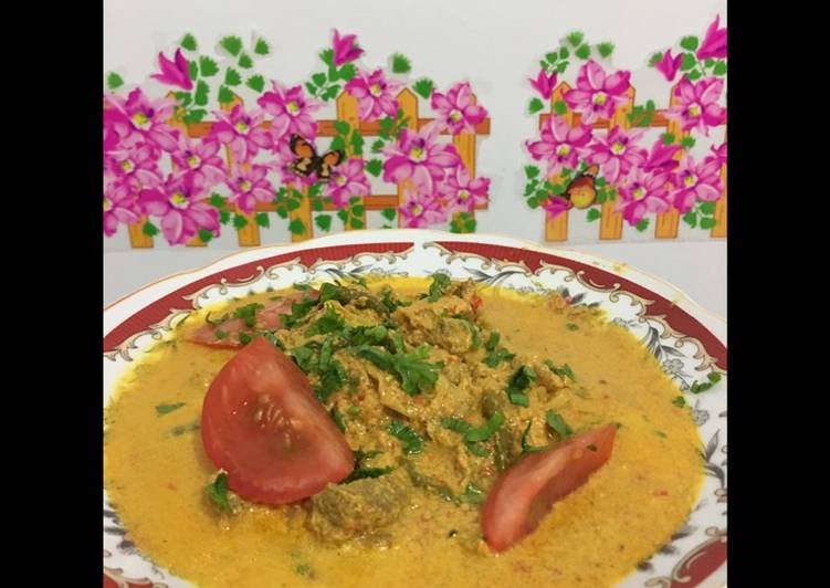 Tongseng daging kuah santan😋👍🏻