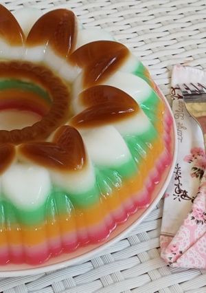 Foto resep 💐Cheerful fruit pudding💐