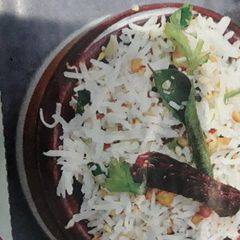 A picture of Coconut Rice.