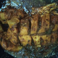 A picture of Chicken tikka.