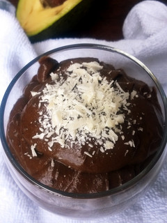 A picture of Chocolate Avocado Mousse.