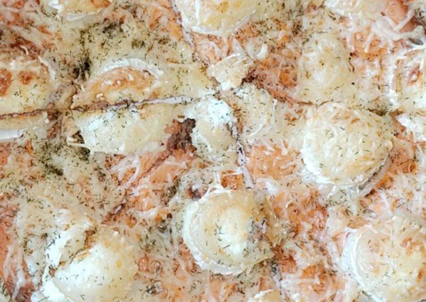 Pizza saumon chèvre