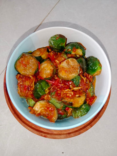 Foto resep Terong balado teri