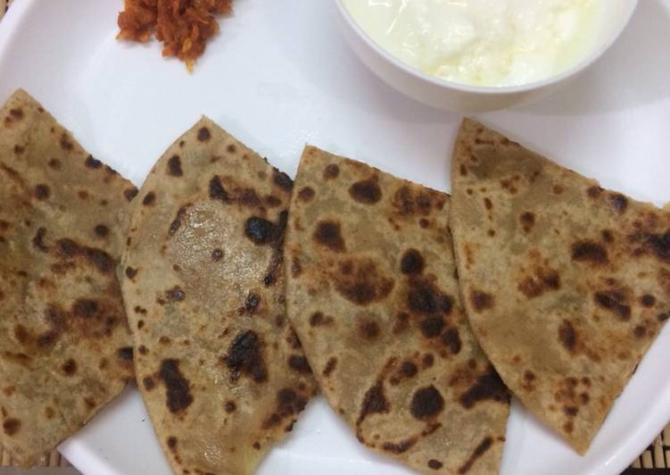 Simple Way to Make Super Quick Homemade Aloo ke paratha (my mom style)