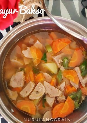 Foto resep Sop Sayur Baso