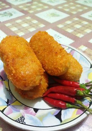 Foto resep Kroket kentang isi wortel ayam